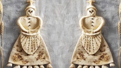 Η Κυρά Σαρακοστή φτιαγμένη από ζυμάρι με επτά πόδια, ένα έθιμο που μετρά τις εβδομάδες της νηστείας