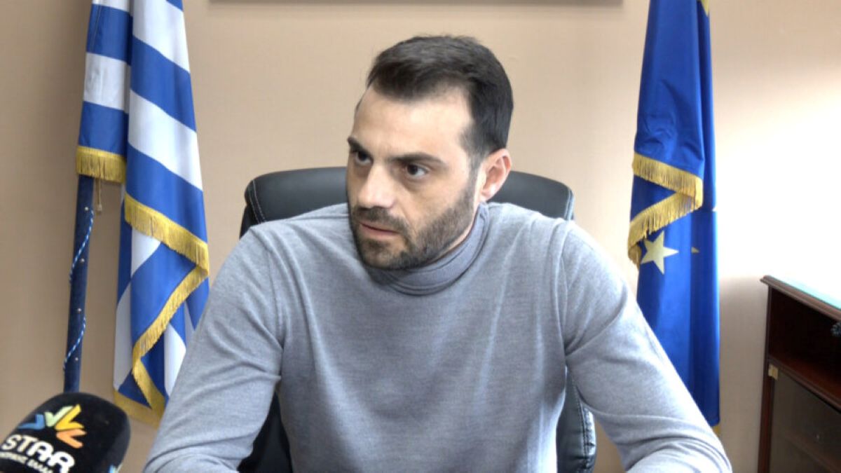 Ο Δήμαρχος Διρφύων-Μεσσαπίων Αντώνης Σπυρόπουλος