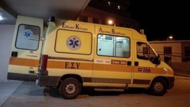 Αστυνομικές δυνάμεις και αποκλεισμένος χώρος στην Καλλιθέα