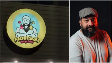 Το πολυσυζητημένο σάντουιτς του Floutsou με την πράσινη σάλτσα