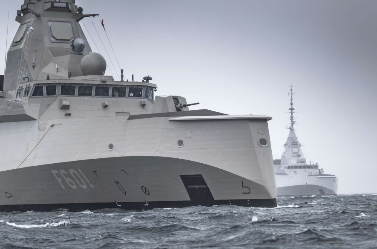 Η πρώτη ελληνική φρεγάτα Belharra FDI HN Κίμων του Πολεμικού Ναυτικού