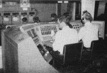 Το λογότυπο της EBU και ιστορικές στιγμές από τον πρώτο διαγωνισμό της Eurovision