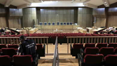 Το δικαστικό μέγαρο της Ρόδου σε κλίμα πένθους