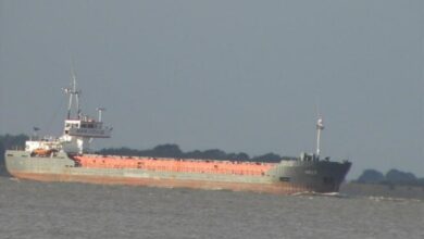 Ελληνικό δεξαμενόπλοιο της εταιρείας Maran Gas Maritime της Μαρίας Αγγελικούση στη θάλασσα