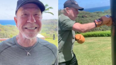 Ο ηθοποιός Τσακ Νόρις σε πρόσφατη εμφάνιση. Νοσηλεύεται εκτάκτως σε νοσοκομείο στο νησί Καουάι της Χαβάης