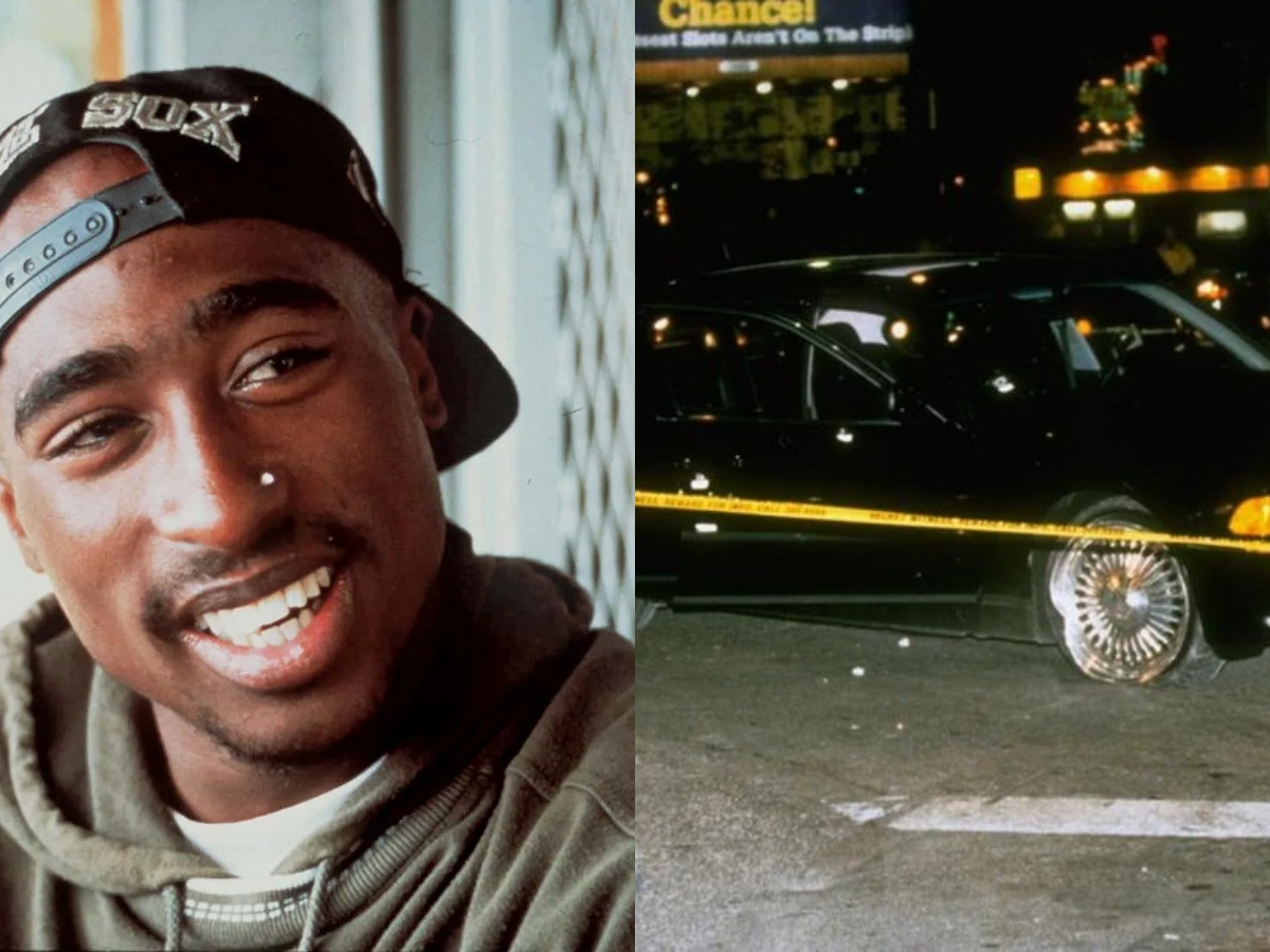 Ο θρυλικός ράπερ Tupac Shakur σε εμφάνισή του πριν τη δολοφονία στο Λας Βέγκας