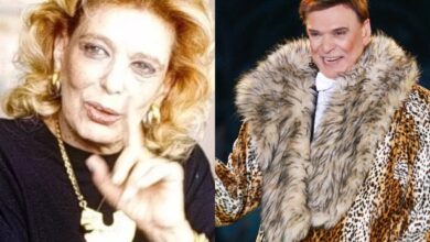 Ο Γιώργος Μαρίνος στη σκηνή της Μέδουσας σε μια ιστορική παράσταση