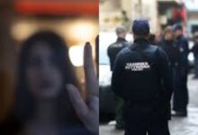 Περιπολικό της ΕΛ.ΑΣ. στη Θεσσαλονίκη μετά από σύλληψη στον Εύοσμο