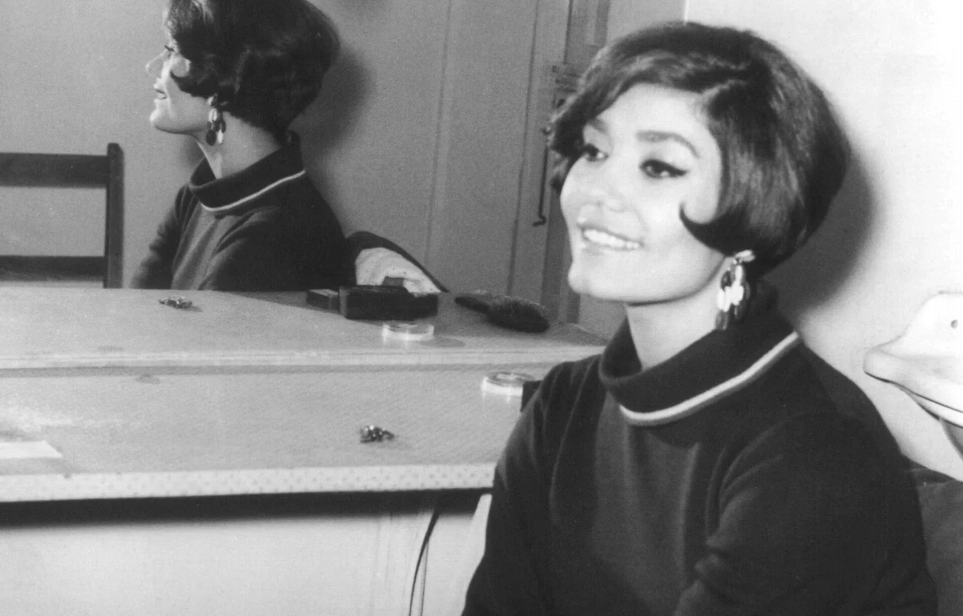 Η Μαρινέλλα και ο Τόλης Βοσκόπουλος σε κοινή τους εμφάνιση την εποχή του μεγάλου τους έρωτα