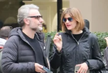 Ο Φάνης Μουρατίδης και η Άννα Μαρία Παπαχαραλάμπους σε κοινή τους εμφάνιση