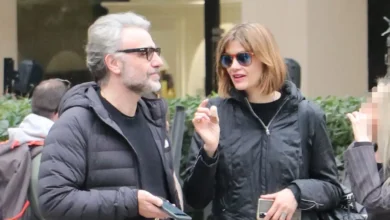 Ο Φάνης Μουρατίδης και η Άννα Μαρία Παπαχαραλάμπους σε κοινή τους εμφάνιση