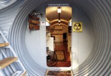 Πολυτελές υπόγειο καταφύγιο επιβίωσης με σύγχρονο design για την παγκόσμια ελίτ