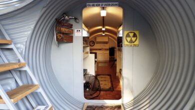 Πολυτελές υπόγειο καταφύγιο επιβίωσης με σύγχρονο design για την παγκόσμια ελίτ