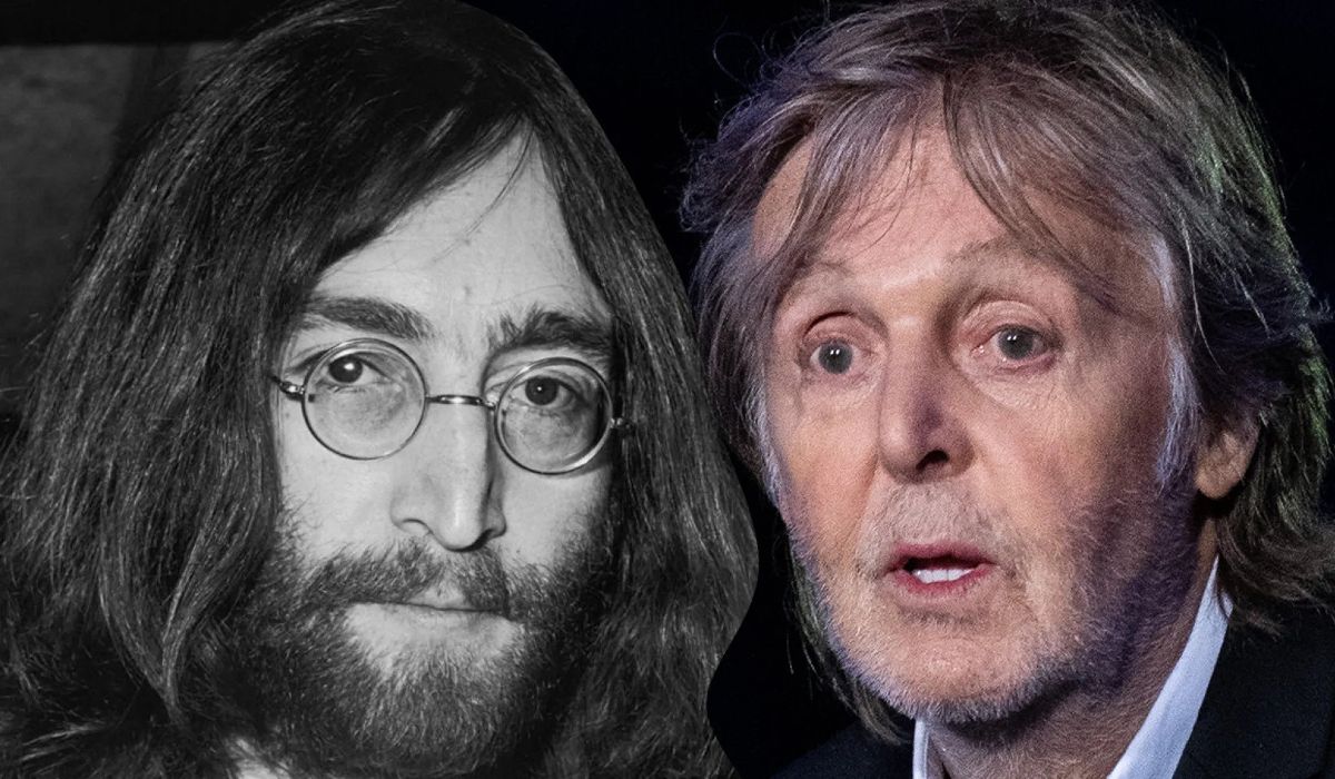 Ο Πολ ΜακΚάρτνεϊ και ο Τζον Λένον