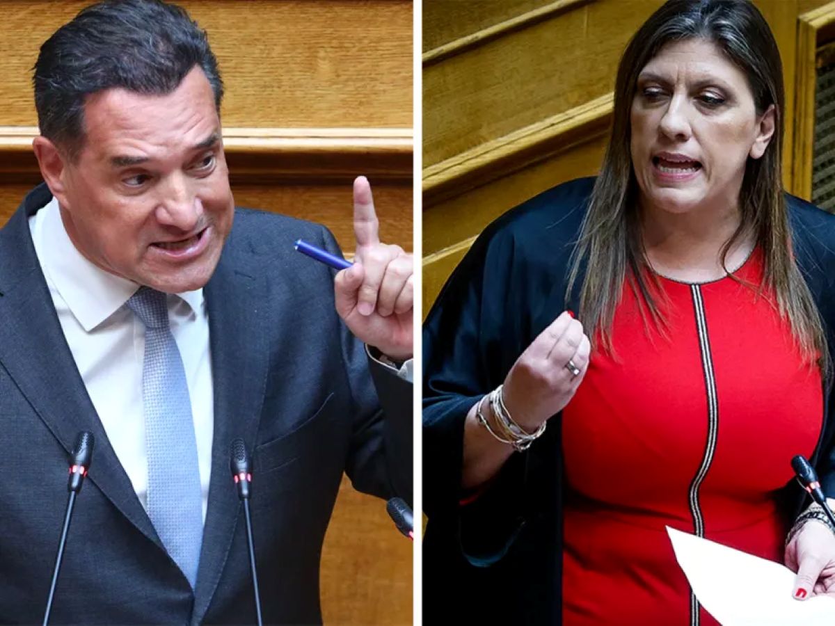 Έντονη λογομαχία στη Βουλή μεταξύ του Άδωνι Γεωργιάδη και της Ζωής Κωνσταντοπούλου στα έδρανα
