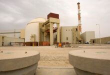 Εξωτερική άποψη του πυρηνικού σταθμού Μπουσέρ στο Ιράν υπό το πρίσμα της πρόσφατης επίθεσης