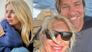 Η Ελένη Μενεγάκη και ο Μάκης Παντζόπουλος σε κοινή τους εμφάνιση