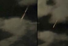 Φλεγόμενα αντικείμενα στον ουρανό της Λήμνου κατά την επανείσοδο διαστημικών υπολειμμάτων