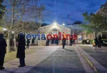 Ο ναός της Παναγίας Παραβουνιώτισσας στην Ερέτρια όπου κατέρρευσε ο ιερέας