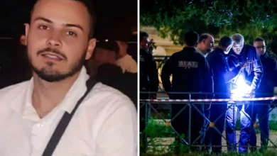 Περιπολικά και αστυνομικοί της ΕΛ.ΑΣ. σε σημείο συμπλοκής στον Άγιο Δημήτριο