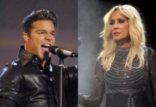 Η Άννα Βίσση στη σκηνή κατά τη διάρκεια συναυλίας της