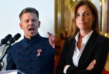 Ο Πρωθυπουργός της Ουγγαρίας Πέτερ Μάγιαρ και η πρώην σύζυγός του Βάργκα Γιούντιτ σε πολιτική αντιπαράθεση