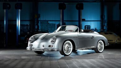 Χειροποίητο αυτοκίνητο της Replicar Hellas τύπου Speedster στην Κατερίνη