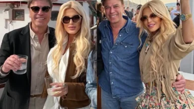 Η Μαρίνα Σταυράκη χαμογελαστή στο αεροδρόμιο μαζί με τον σύντροφό της Bulent Ozkan Tunca