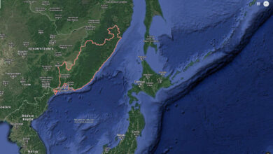 Χάρτης της Ιαπωνίας με την εστία του σεισμού 7,4 Ρίχτερ και σήμα προειδοποίησης για τσουνάμι