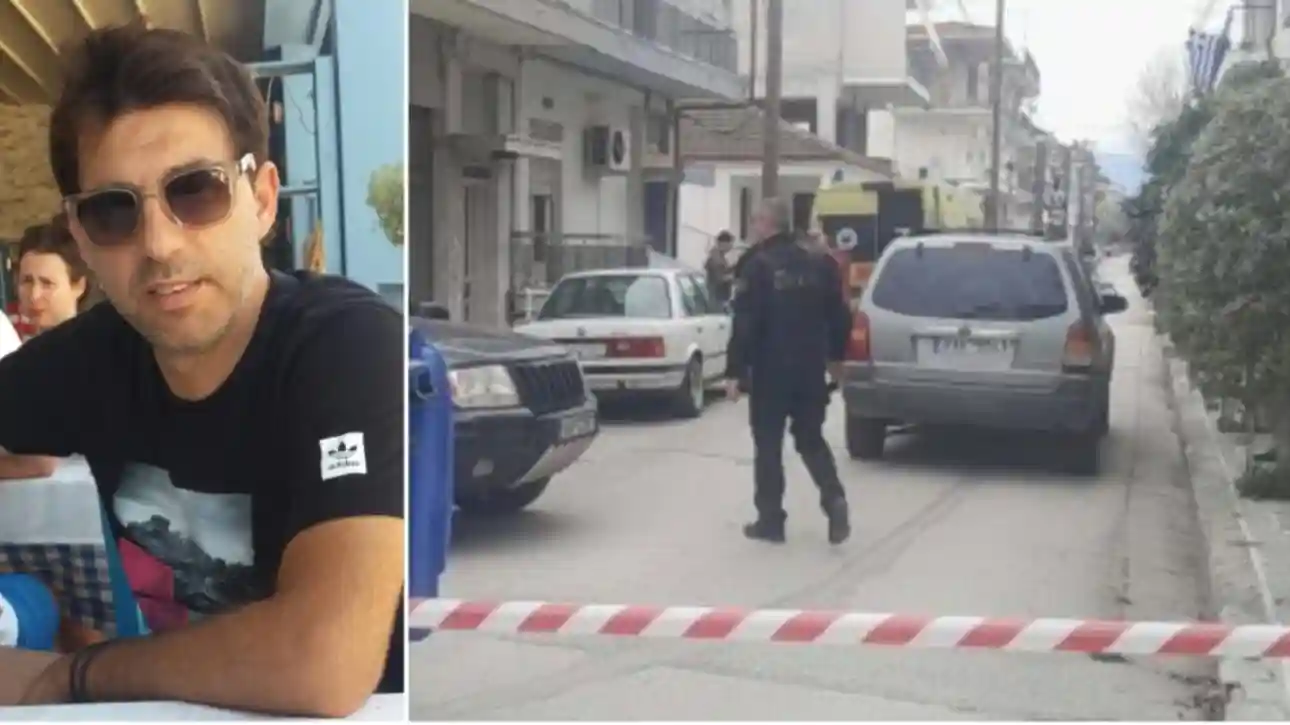 Στιγμιότυπο από βίντεο ντοκουμέντο με τους δράστες της δολοφονίας του Γιώργου Τσιτόγλου στην Καρδίτσα.