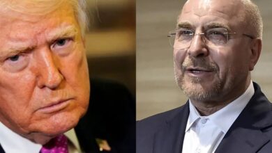 Ο Πρόεδρος του Ιρανικού Κοινοβουλίου Μοχάμαντ Μπαγκέρ Γκαλιμπάφ σε επίσημη εμφάνιση