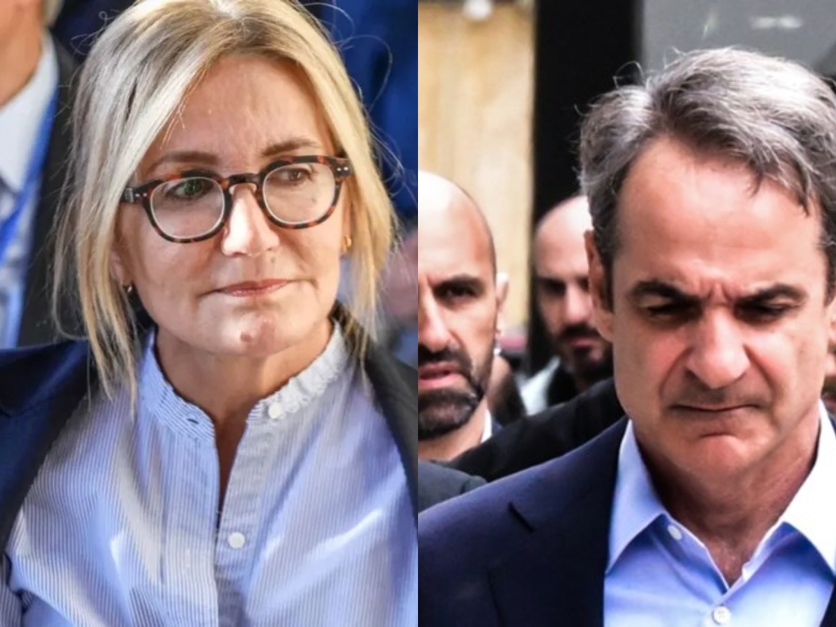 Ο Κυριάκος Μητσοτάκης και η σύζυγός του Μαρέβα Γκραμπόφσκι-Μητσοτάκη