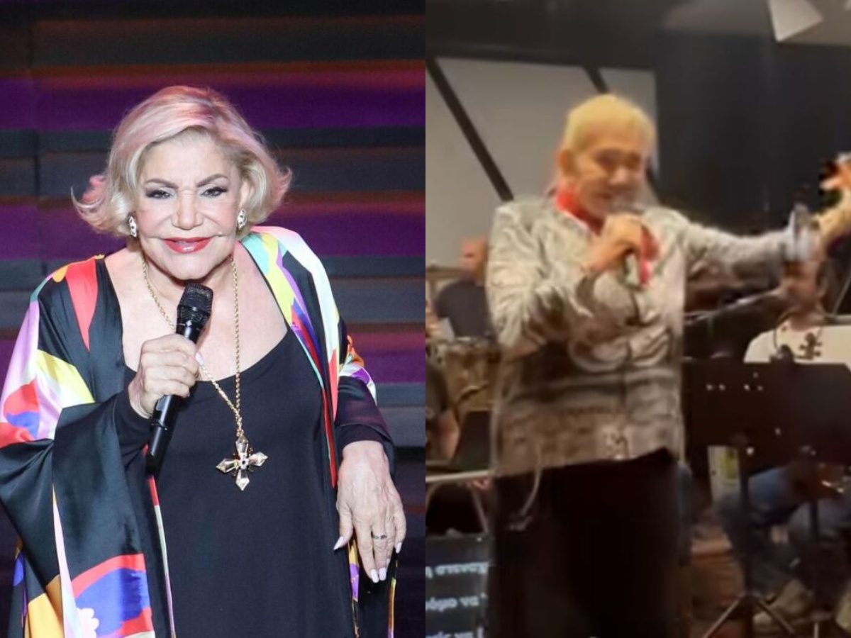 Η Μαρινέλλα στην τελευταία της πρόβα στο Ηρώδειο πριν τη μοιραία κατάρρευση στη σκηνή