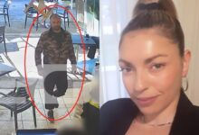 Στιγμιότυπο από κάμερα ασφαλείας που δείχνει τον 40χρονο δολοφόνο της Ελευθερίας Γιακουμάκη σε καφετέρια της Κρήτης