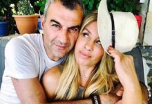 Η Γωγώ Μαστροκώστα με τον σύζυγό της Τραϊανό Δέλλα σε κοινή τους εμφάνιση