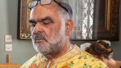 Ο μαχητικός ιερέας παπα-Τσάκαλος Σπυρίδων Τσιάκαλος που έφυγε από τη ζωή