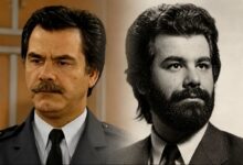 Πορτρέτο του ηθοποιού Πάνου Πανόπουλου που έφυγε από τη ζωή