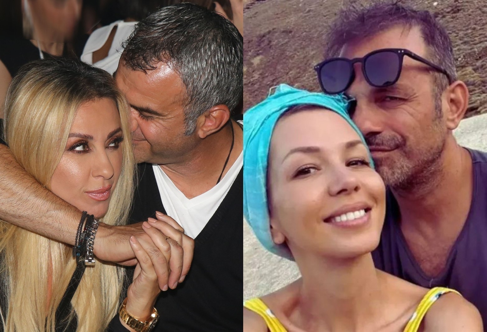 Οι δύο κολλητοί φίλοι και παλαίμαχοι ποδοσφαιριστές, Ντέμης Νικολαΐδης και Τραϊανός Δέλλας, σε κοινή τους εμφάνιση