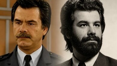 Πορτρέτο του ηθοποιού Πάνου Πανόπουλου που έφυγε από τη ζωή