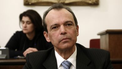 Ο εκλιπών πρόεδρος του ΕΟΔΑΣΑΑΜ, Γεώργιος Δριτσάκος, κατά τη διάρκεια επίσημης παρουσίασης